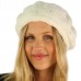 Winter Rhinestone Bling Warm French Art Basque Beret Tam Beanie Hat Cap Ivory 655209242739 eb-93971536